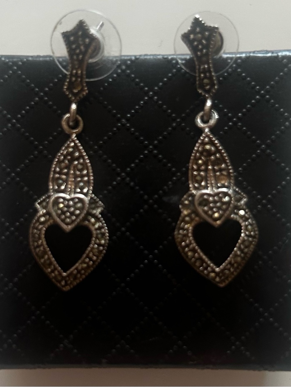 Sterling Silver Earrings, stamped 925